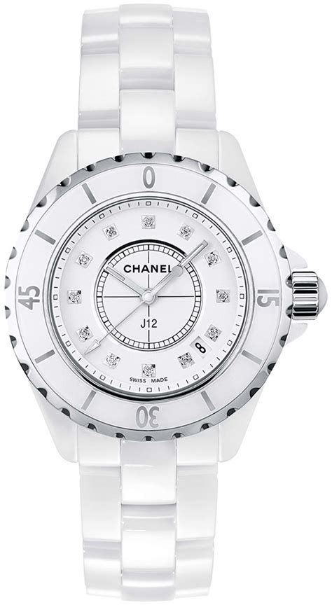 h1628 Chanel J12 Quartz 33mm Ladies 